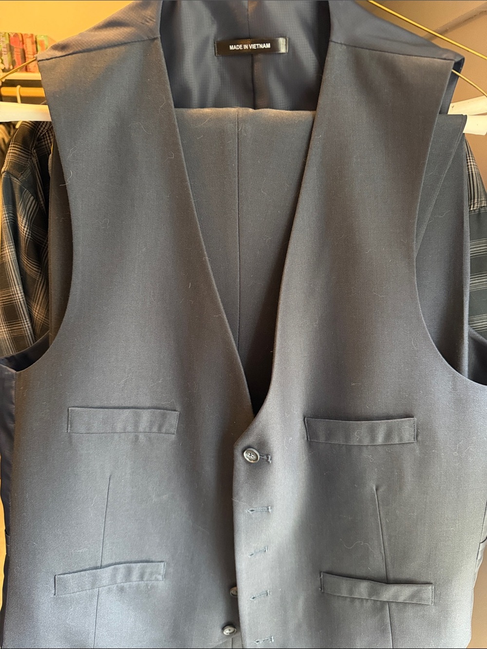Kenneth Cole Reaction Vest and Suit Pants (42x32)